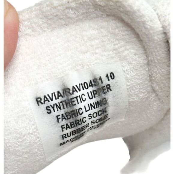 Steve Madden Shoes Size 10 Ravia Sneaker White and Silver Lace Up Rubber Sole - Picture 7 of 9